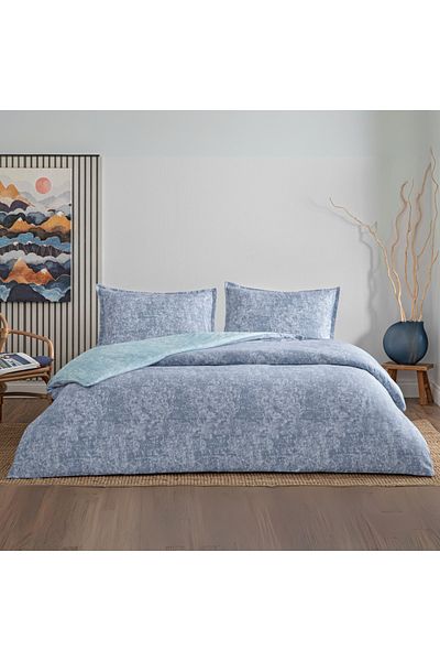 Taç Taç Shimmer Select&Ser Double Duvet Cover Set Navy Blue