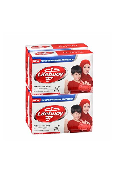 LİFEBUOY صابون اليدين الكامل، 160 جرام، 3 + 1 مجانًا
