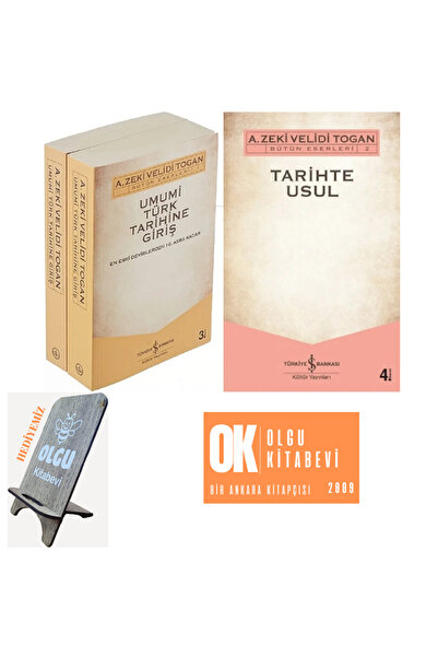 TÜRKİYE İŞ BANKASI KÜLTÜR YAYINLARI Umumi Türk Tarihine Giriş 2 Cilt – Dvd’li...