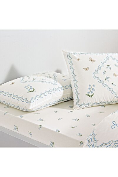 Taç Set cuvertură de pilota unică Blue Crown Elyon Ranforce