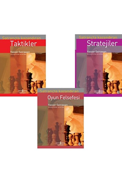 TÜRKİYE İŞ BANKASI KÜLTÜR YAYINLARI Satrançta Kazandıran Stratejiler - Taktik...