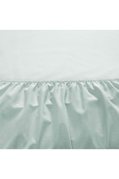 Taç Ranforce Elastic Double Sheet Set Blue
