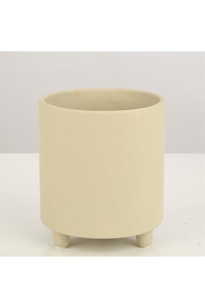 Vitale Κεραμικό Βάζο Μπεζ AK.JF095004570-2