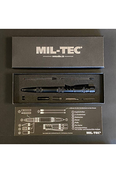 MİL-TEC STURM Mil-tec - Taktik Kalem Pro - Siyah - 15990200