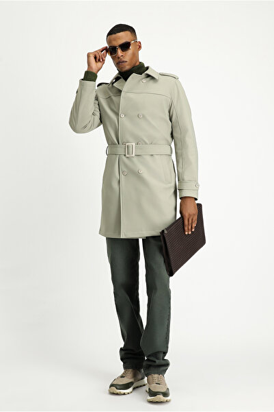 Kiğılı Techno-Line Double Breasted Top Coat & Trench Coat