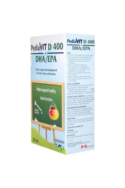 PediaVit D 400+DHA/EPA 30ML