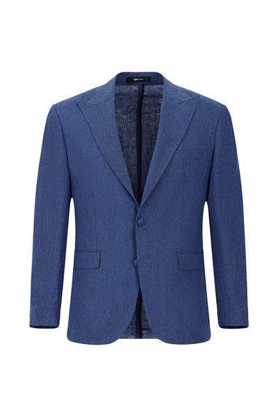Kiğılı Regular Fit Pointed Collar Linen Tuxedo & Groom Suit