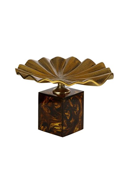 Vitale Amber Kaideli Yaprak Biblo 28x28x19 cm AK.JB0129