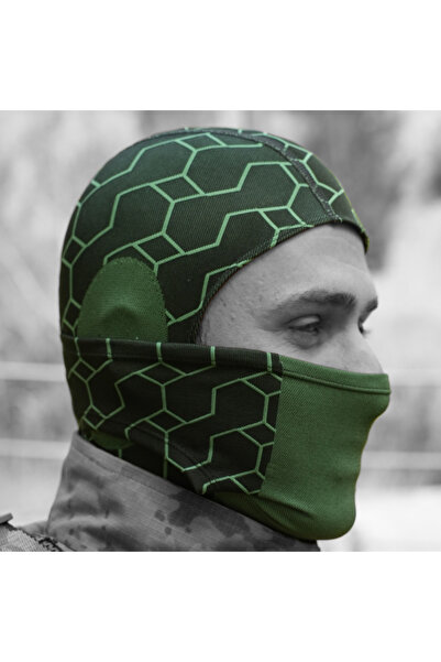 Wolftrap Tactical Haki Термовітрозахисна балаклава-маска від снігу