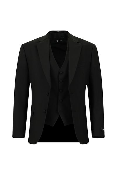Kiğılı Smoking with Shawl Collar Vest - 8683841466499