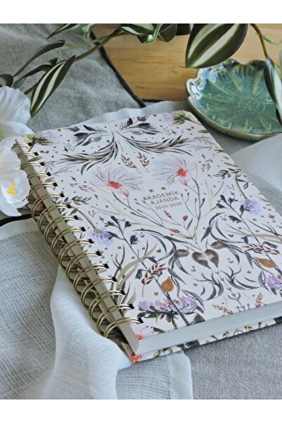 Nova Crafts And Botanicals Themed Gilded Cover Unlimited Academic Agenda / Planner 2025-26