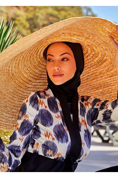 Mayovera Μαγιό Hijab - Πουά με σχέδιο