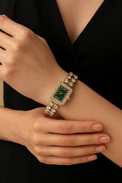 G Sport POLO Zircon Stone Detailed Women's Wristwatch