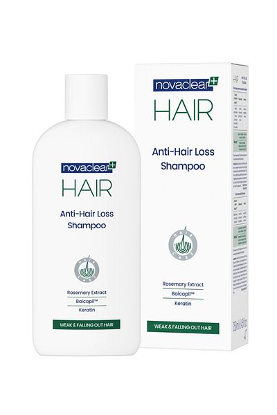 Novaclear Anti-Hair Loss Shampoo for Weak & Thinning Hair - 250 ml
