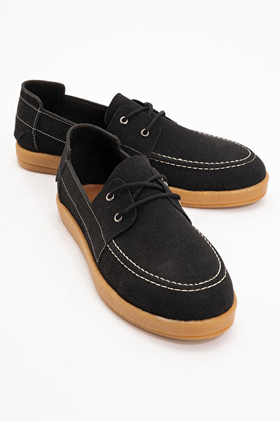 by selvi Lukka Shoes Чоловічі чорні шкіряні черевики з шнурівкою Mary