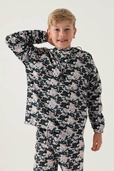 Kappa Φούτερ με αδιάβροχο μπουφάν για αγόρια 7-16 ετών -Graffiti-