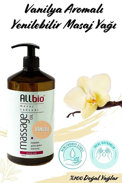 ALLBİO Allbio Masaj Yağı Vanilya (1 litre)
