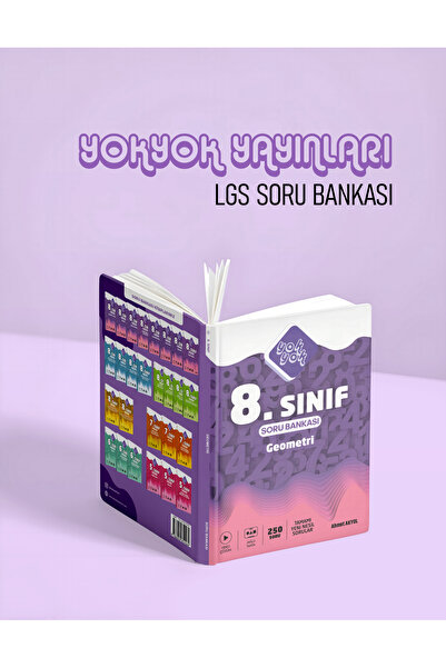 YENİ 8. SINIF LGS MATEMATİK SORU BANKASI GEOMETRİ - 2025 BASIM