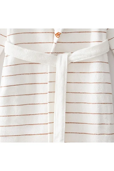 Ecocotton رداء حمام نسائي من Imre مصنوع من القطن العضوي بنسبة 100% جاكار تيرا
