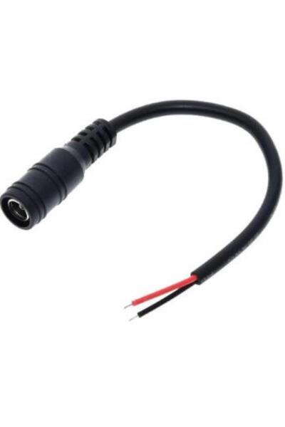 Genel Markalar 5.5mm X 2.1mm Dişi Adaptör Uzatma Kablosu 15cm Adaptör Kablosu Dişi 22AWG 36V 3A Besleme Soket Dişi(