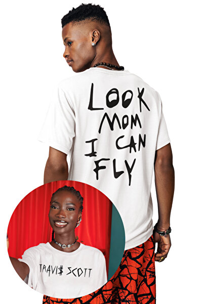 Fuddy Moda Travis Scott majica sa zadnjim printom, muško-ženska majica sa rap...