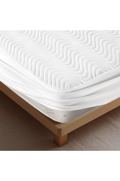 Altınbaşak Quilted Liquid Proof Mattress Protector Mattress Protector 200X200+30 cm
