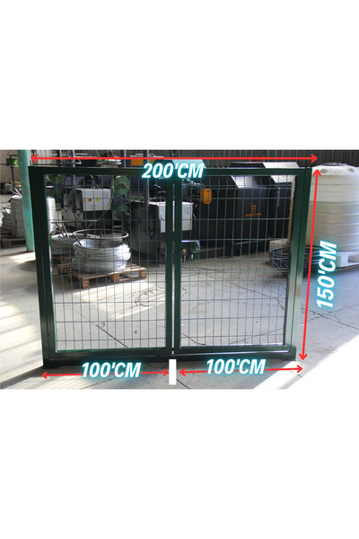 ÖR-AS TEL ÖRGÜ & PANEL ÇİT SİSTEMLERİ Bahçe Kapısı - Panel Çit Tel Kapısı -Çi...