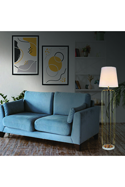 Vooltex Luxury modern floor lamp from Voltex with marble floor