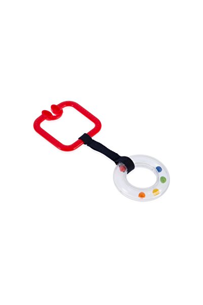 Babyjem Çıngıraklı Puset Halkası 877 Kırmızı