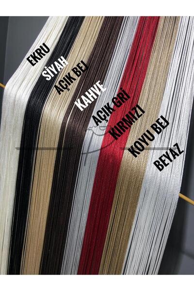 rendecioğlutekstil İp Tül İp Perde Kalın Zincir Serisi