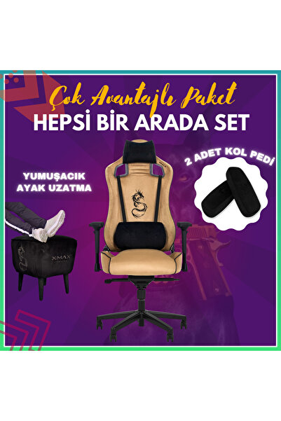XMAX Pro / Ayak Uzatmalı Kol Pedli Maximus 4D Kol Orijinal Yarasa Mekanizmalı...