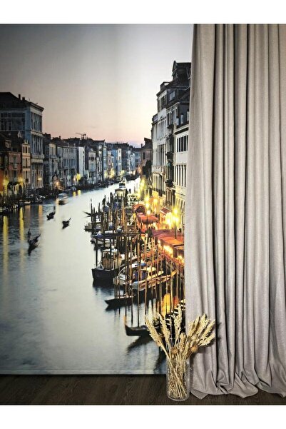 rendecioğlutekstil Fon Perde Katyonik Keten Fonluk Gramajlı Ultra Dökümlü Lüx...