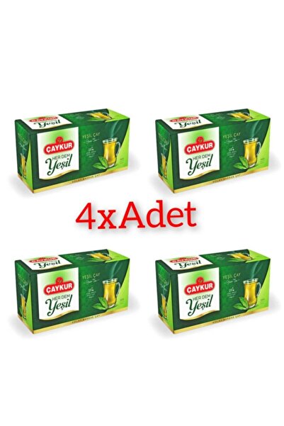 Çaykur 4'lü Yeşil Çay Bardak Poşet 25'li