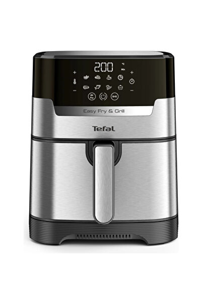TEFAL EY505D Easy Fry & Grill Precision+ Yağsız Fritöz Airfryer, 4,2 Litre Kapasite, Hava ile Kızart