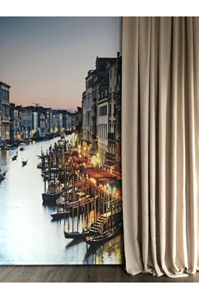 rendecioğlutekstil Fon Perde Katyonik Keten Fonluk Gramajlı Ultra Dökümlü Lüx...