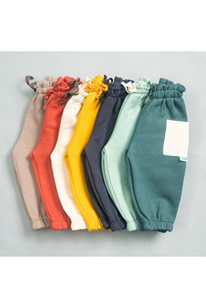 Zuppers Thick Cotton Jogger Pants with Baby Pockets - Mustard