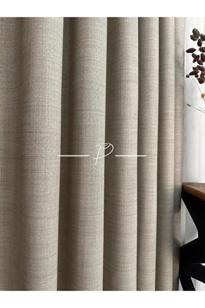 rendecioğlutekstil Linen Blackout Pleated 1st Quality Ultra Weight