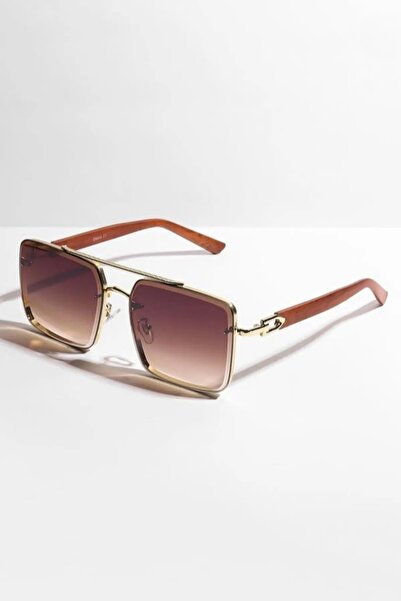 MACERATİ نظارات شمسية للجنسين من التيتانيوم البني عالية الجودة