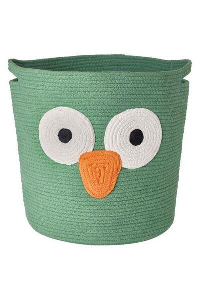 IKEA حقيبة تخزين، لون أخضر - لعبة تنظيم غرفة الأطفال مقاس 35 سم