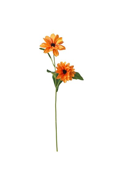 IKEA Yapay Çiçek Altın Sarısı /Kök Portakal 55cm Güneş Şapkası Meridyendukkan