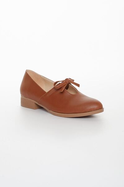MaskButik Beatrice Tan Low Heel Shoes