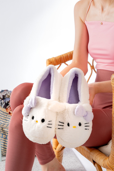 Slipcat Soft Furry Plush Slippers Home Women's Slippers