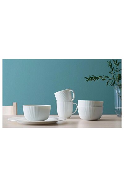 IKEA Mug Set Off White Color 4 Pieces