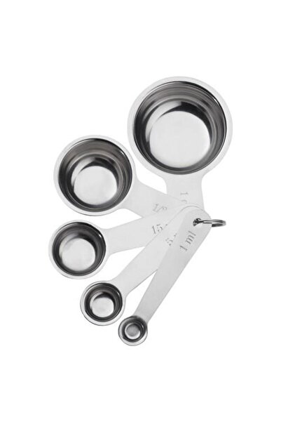 IKEA 5 Li Metal Ölçek Paslanmaz Çelik Pratik Mutfak Gereçleri