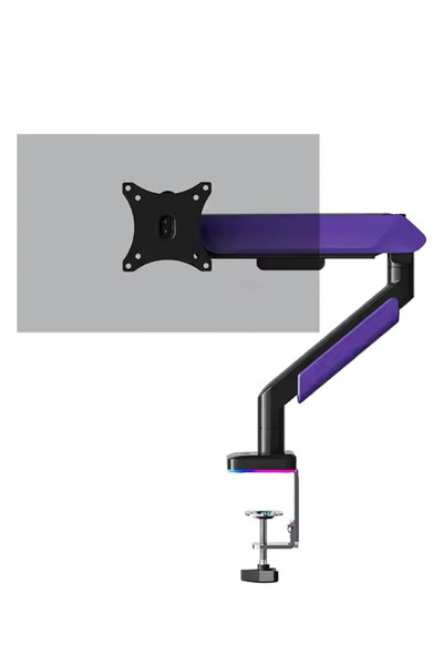 HAMOOD TV SA Heavy-duty classic monitor arm - fits screens 17-42 inches, adjustable gas spring, A08401B