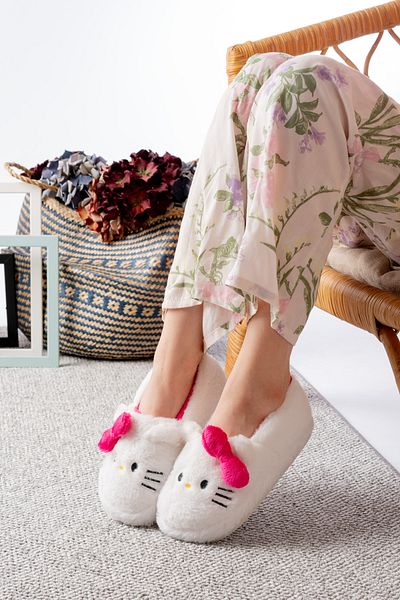 Slipcat Soft Furry Plush Slippers Home Women's Slippers