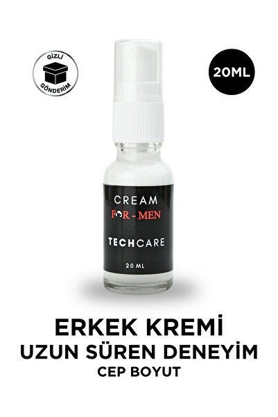 Tech Care Erkek Kremi Uzun Süren Deneyim-For Men Premium Cream-Geciktir 20ML