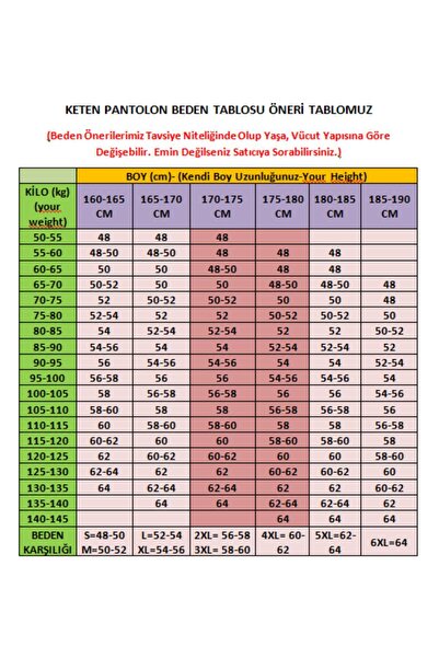 NASIFOĞLU GİYİM Men's Linen Trousers - Comfortable Sand Beige, 100% Cotton, Loose Fit, Keeping Cool