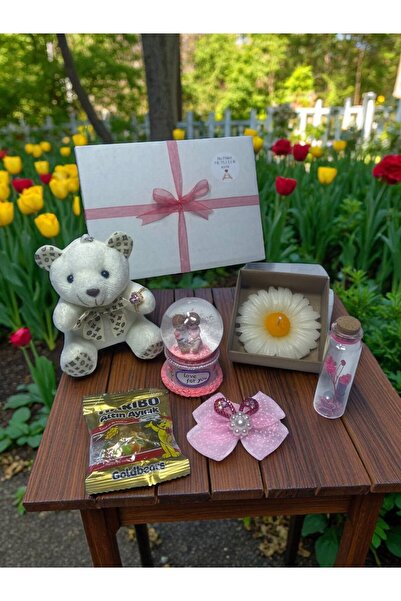 miraybutikhediyelikesya Ciddi İlişki Yüzüklü Mini Hediye Kutusu, Peluş Ayıcık...