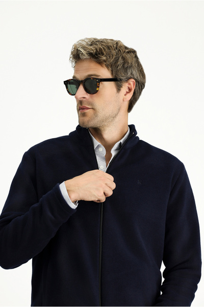 Kiğılı Zippered Fleece Sweatshirt
